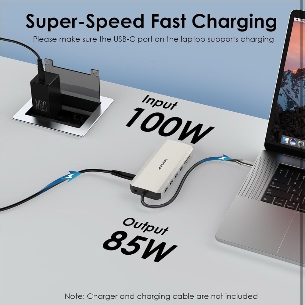 Wavlink USB-C Docking Station - Silver - Picture 7 of 10